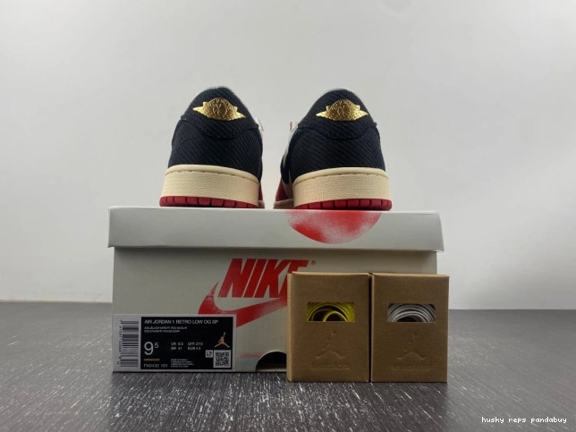 Rep Husky 1 FN0432-100 OG Air Low Trophy x Room Jordan Away 0717